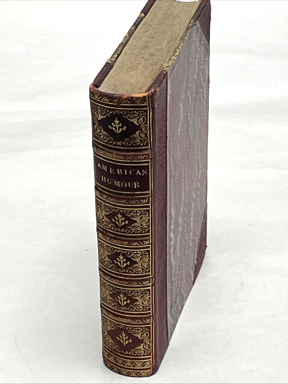 Selections of American Humour Prose & Verse Cassell's Red Library 1/4 Leather An
